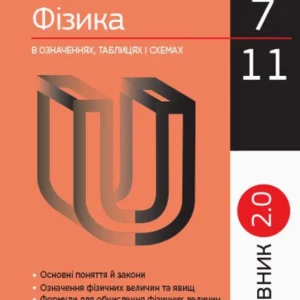 Рятівник 2.0. Фізика в означеннях, таблицях і схемах.