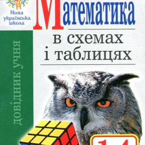 Математика в схемах і таблицях. Довідник учнів 1-4 класів. НУШ